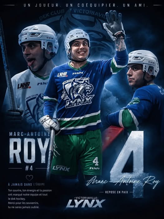 Marc-Antoine Roy Accident Saint-Michel-de-Bellechasse Québec Death Obituary: Québec Dek Hockey Community Mourns His Reported Passing